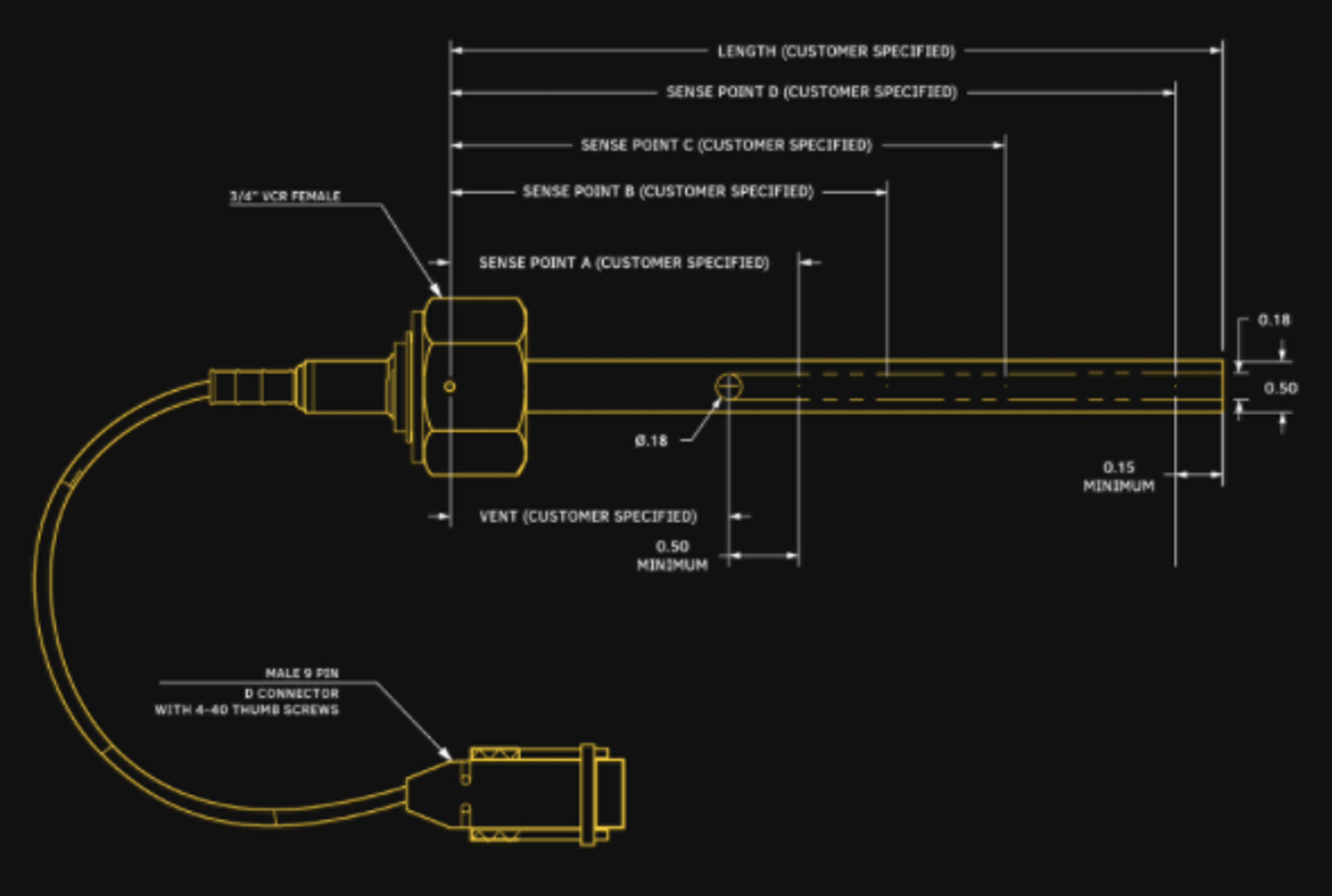 sensor specification details