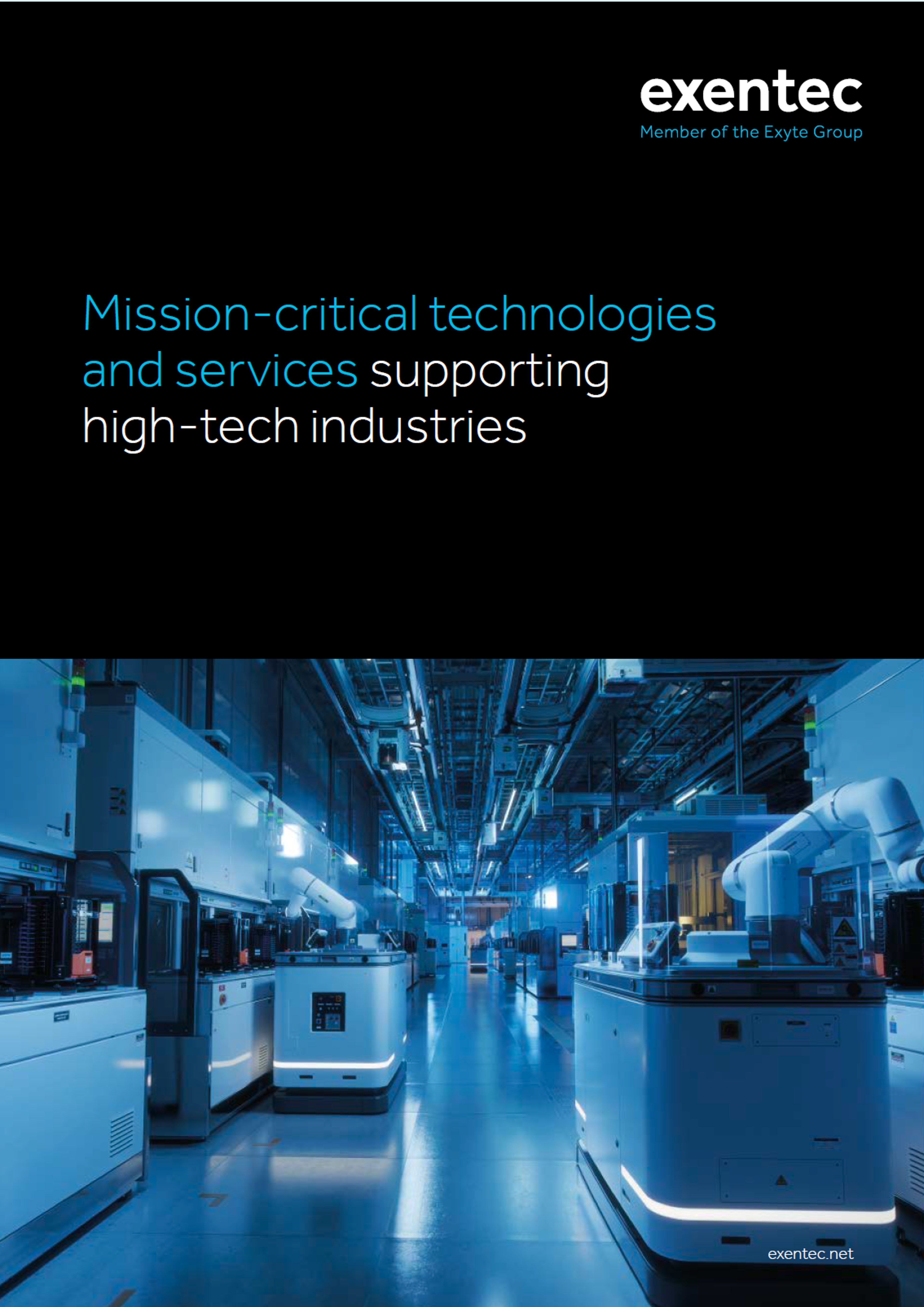 Exentec company brochure cover