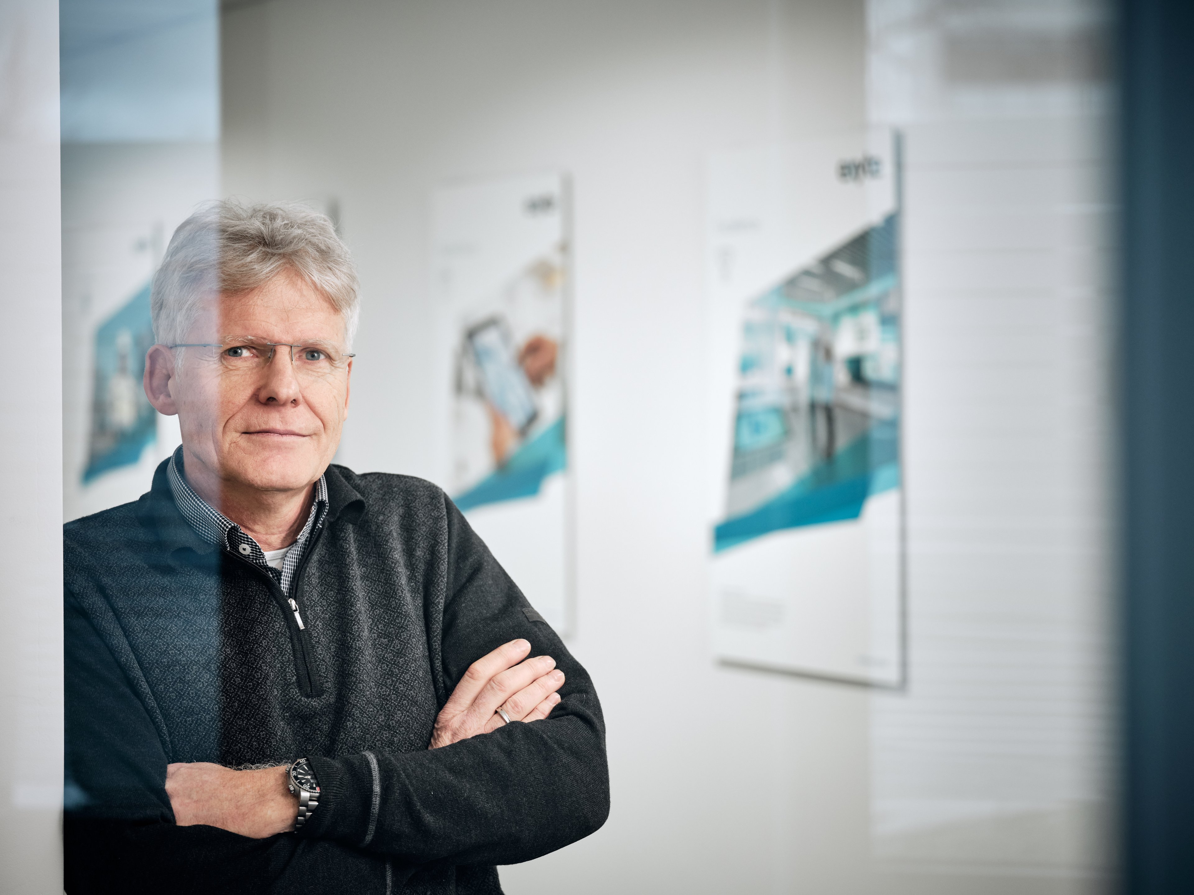 Portrait of Exyte's data center expert and Director of Technology, Manfred Engelhard