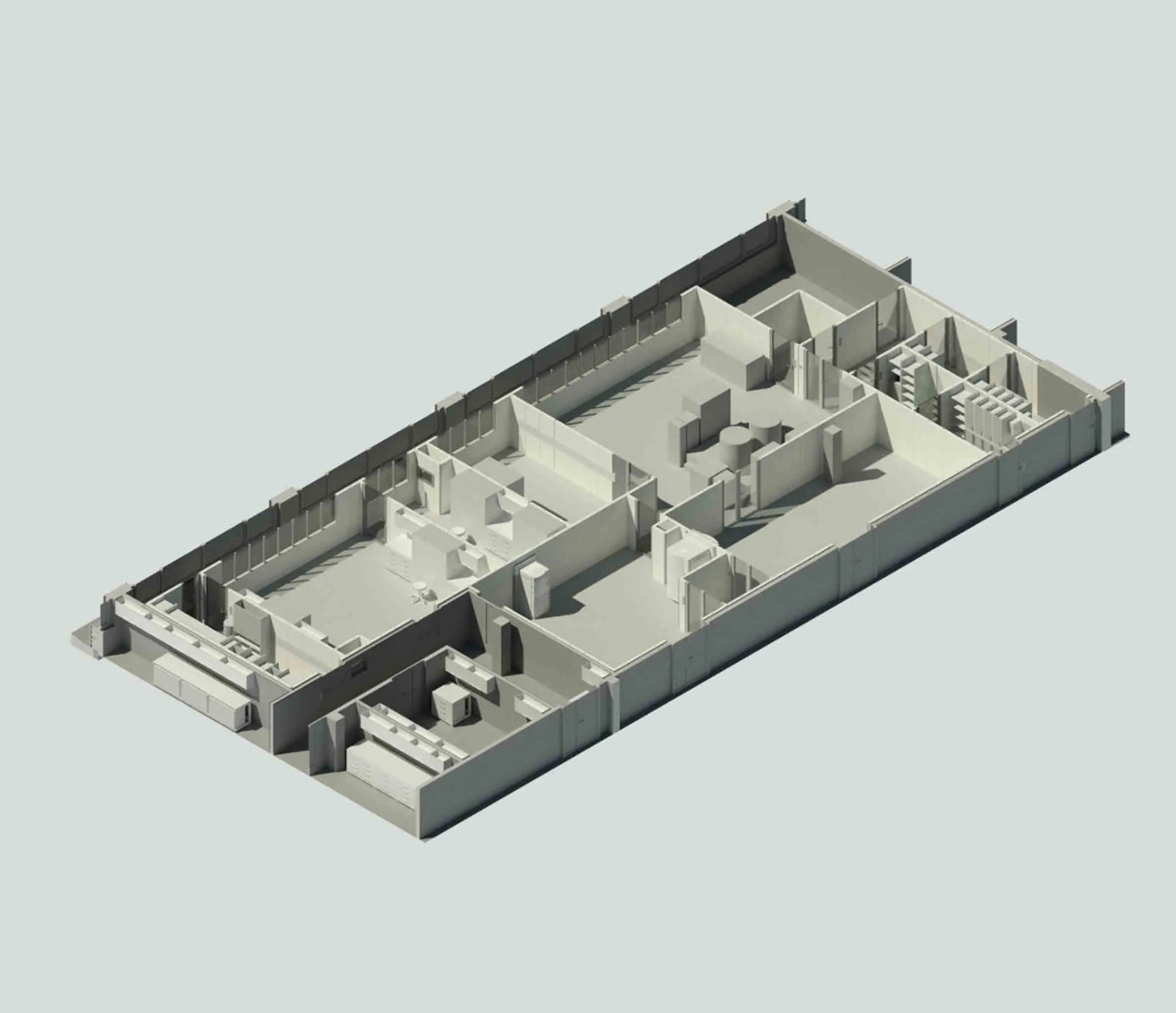 New laboratory building CA with BSL-3