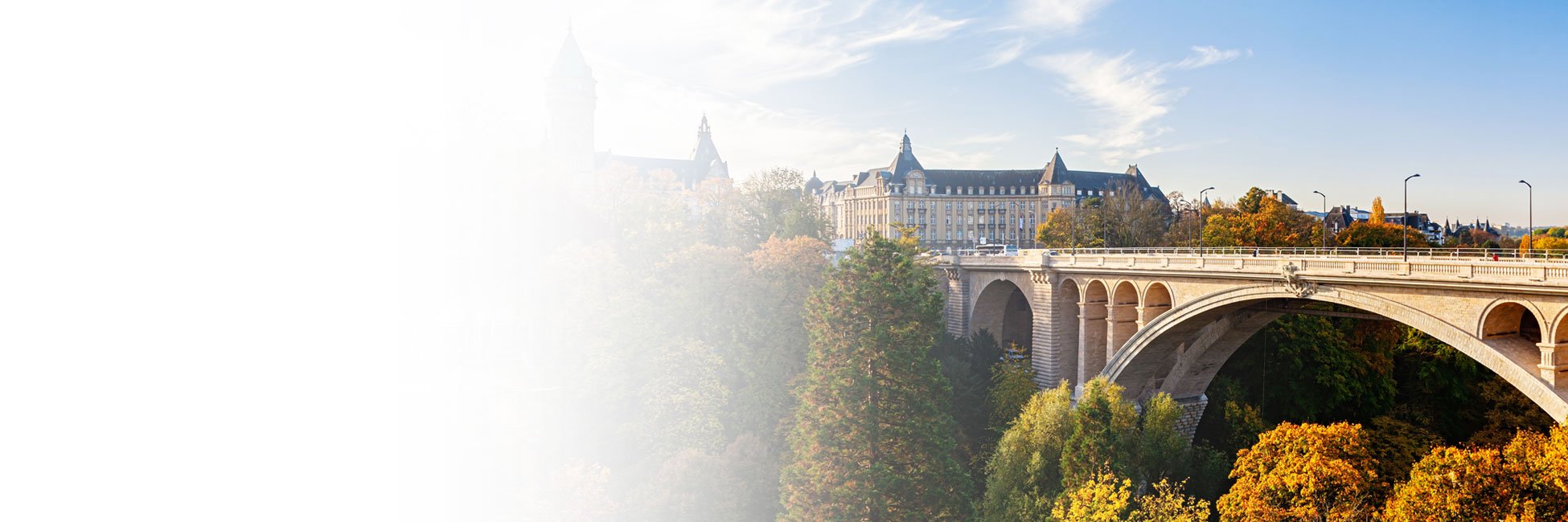 Luxembourg Bridge with Castle.