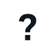 question mark
