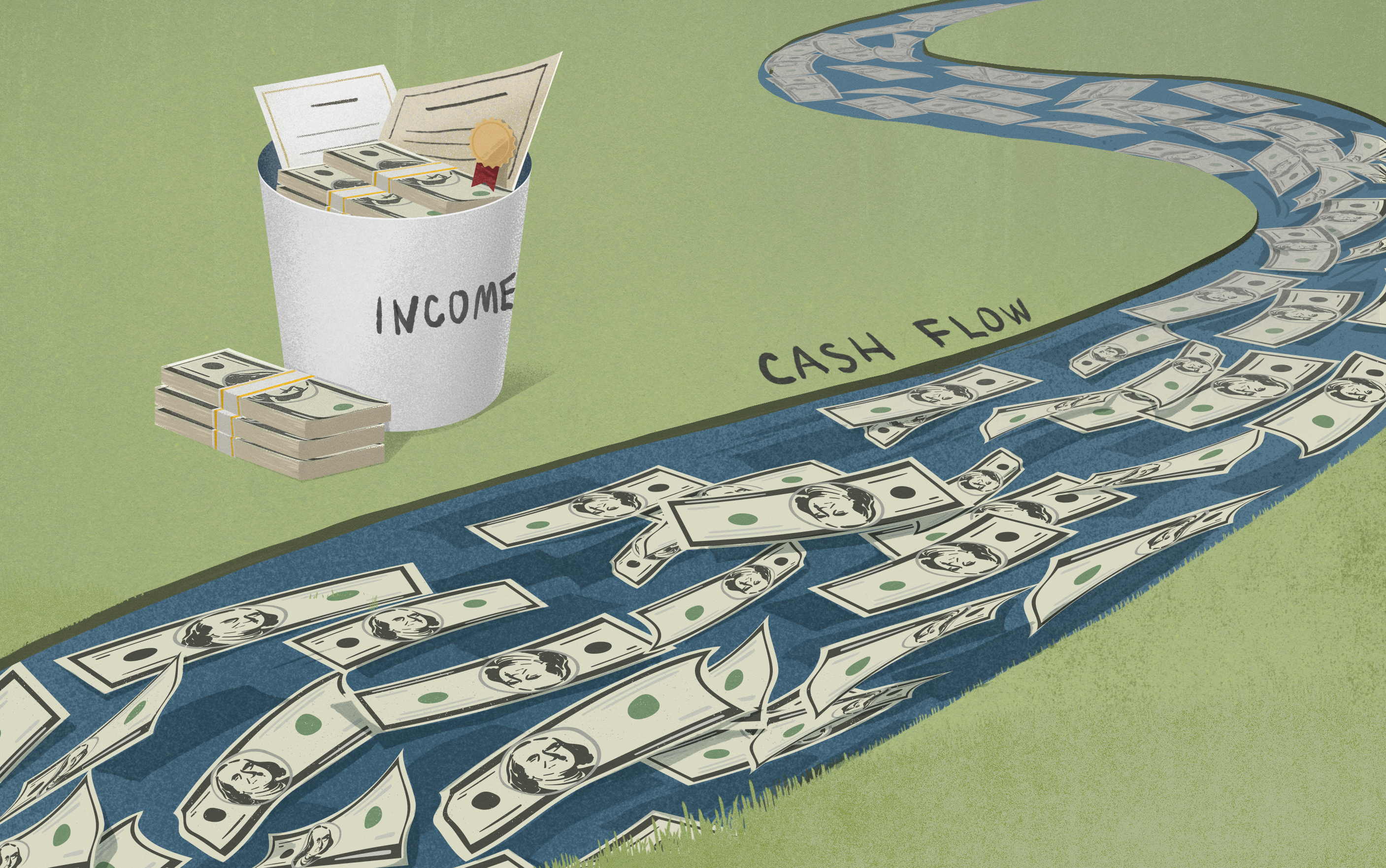 Ken Fisher Explains Investment Income vs. Cash Flow