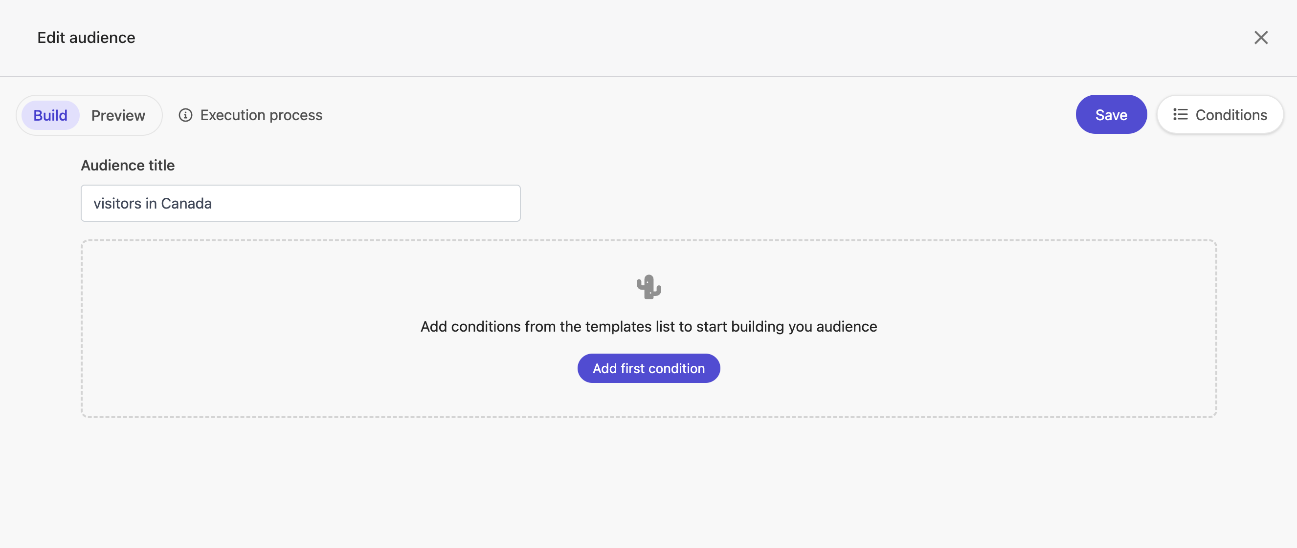 Sitecore XM Cloud page variant audience builder
