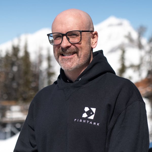 Photo of Fishtank president Dan Cruikshank