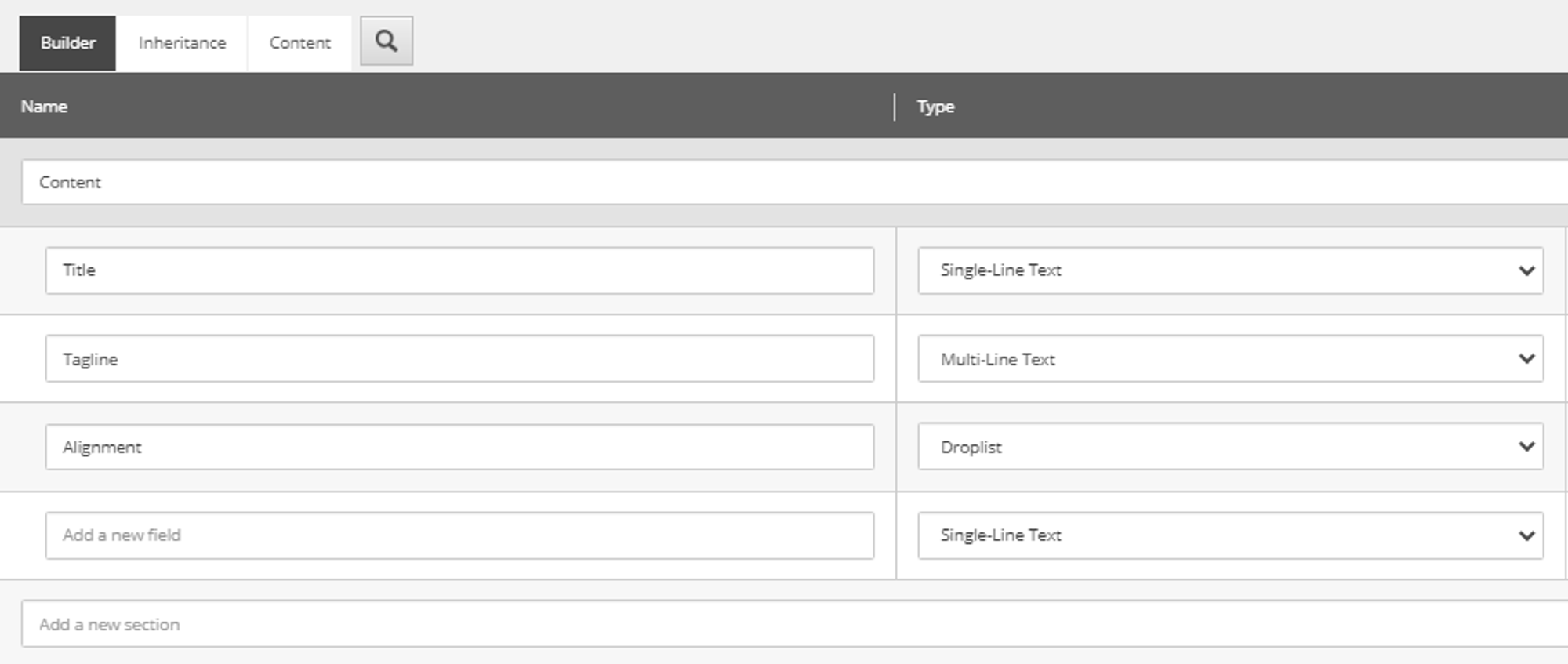 Screenshot of the template design for the PhotoCardIntro.