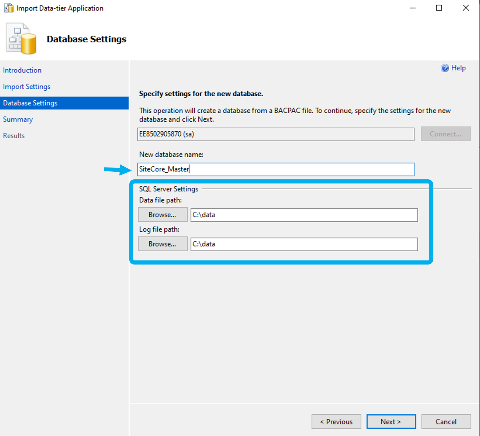 Steps To Import, Update & Replace The Sitecore Databse