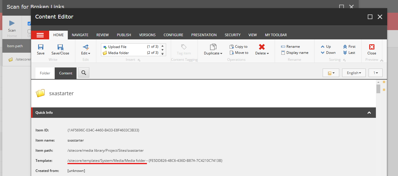 PowerShell script to reset the insert options in Sitecore 2