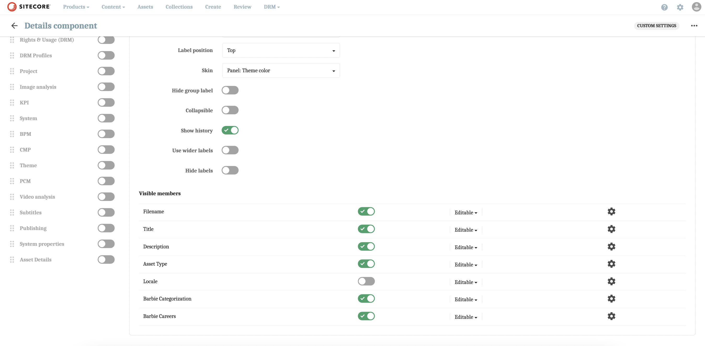 Configuring Sitecore Content Hub DAM