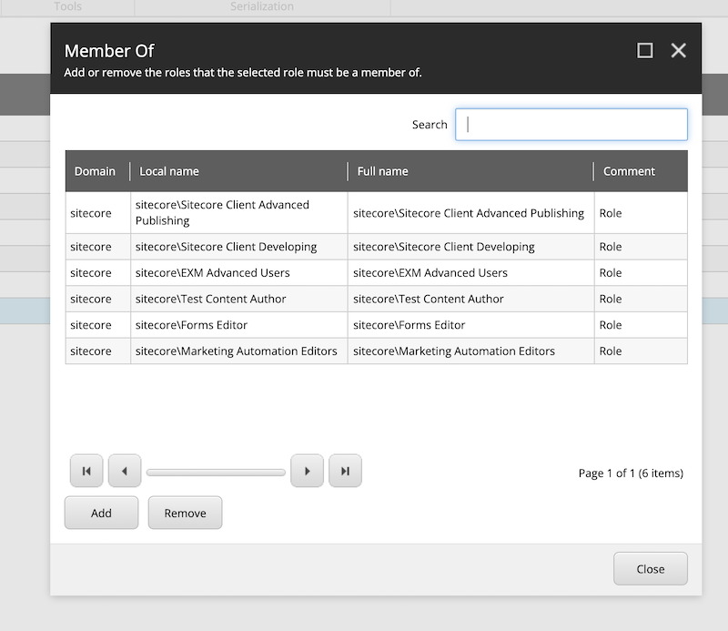 Content Publisher roles in Sitecore