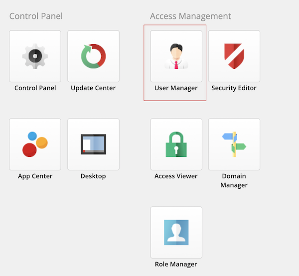 User manager in Sitecore