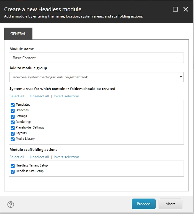 Creating a new module in Sitecore 10.3 XM Cloud