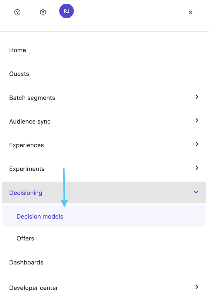 Decisioning in Sitecore Personalize