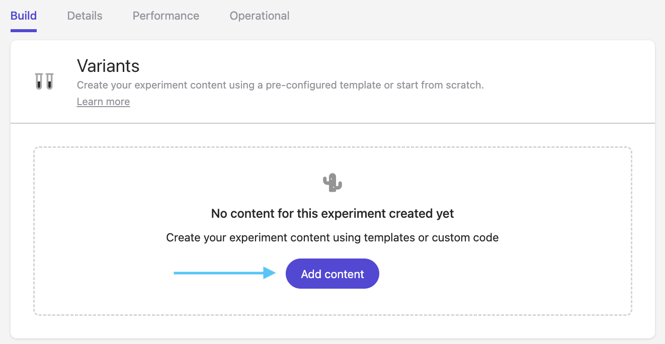 Experiments in Sitecore Personalize 