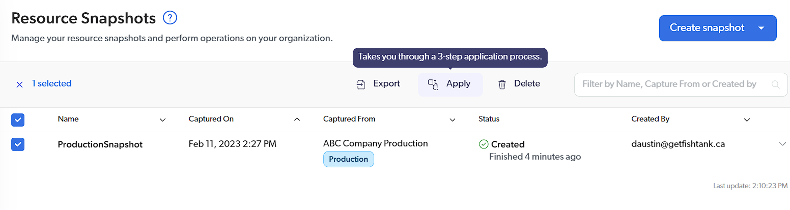 Simplify Coveo Backups And Deployments With Resource Snapshots