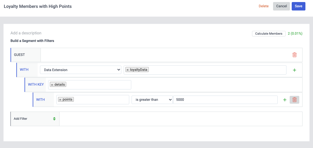 Real-time segmentation Sitecore CDP