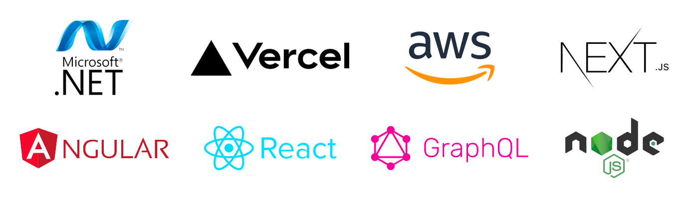 Available Sitecore languages, platforms, and frameworks. 