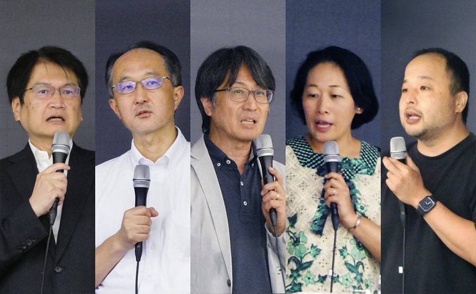 第2回コンバージングテクノロジー研究大会の発表者写真