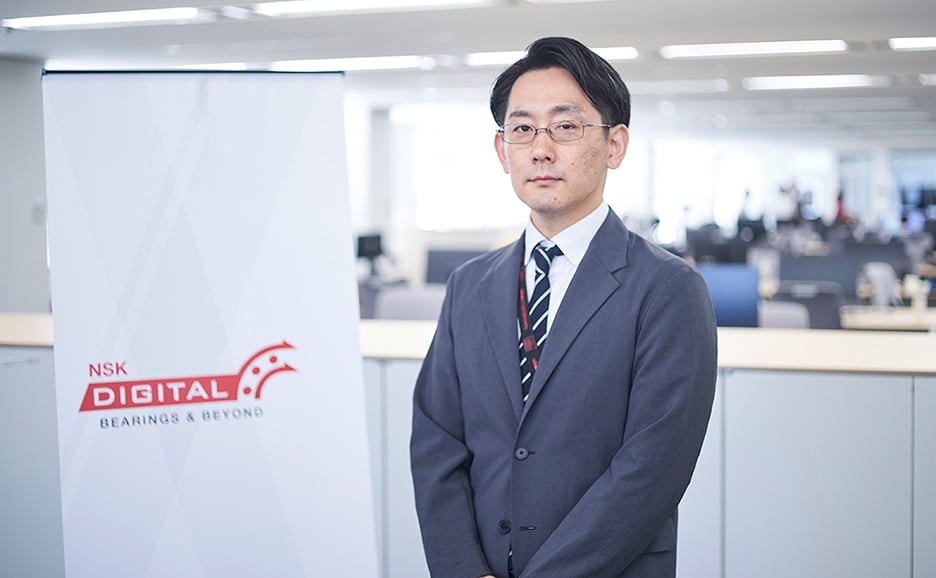 日本精工株式会社 デジタル変革本部変革推進室室長 徳増誠様
