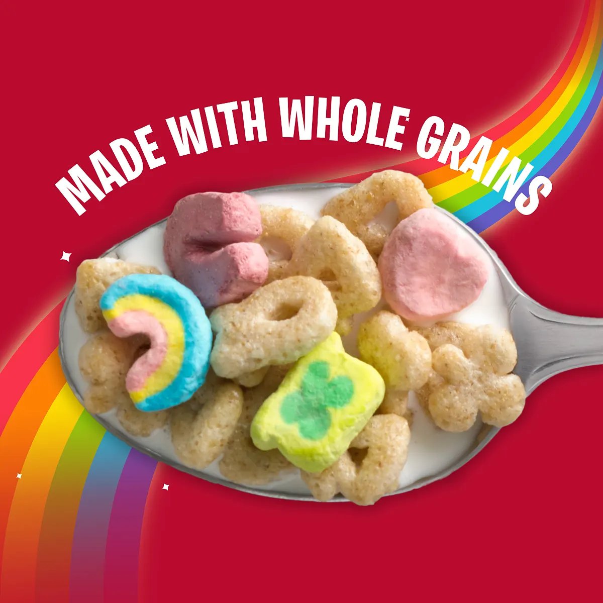 Lucky Charms lyžica s cereáliami