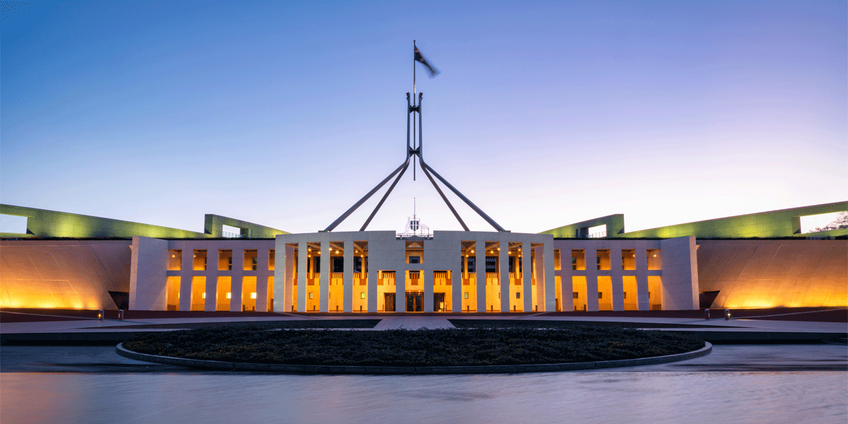 Parliament house, Canberra Australia