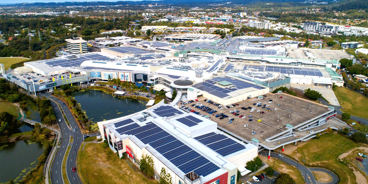 Robina Town Centre solar