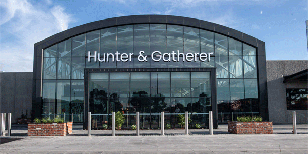 Pacific Epping's Hunter & Gatherer precinct, external