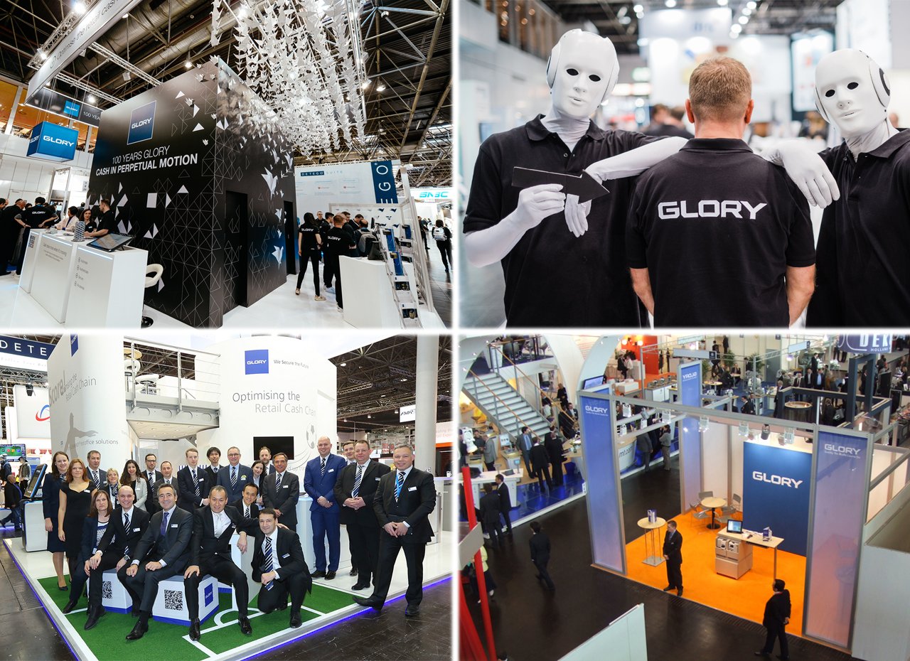 Collage Glory auf der EuroCIS