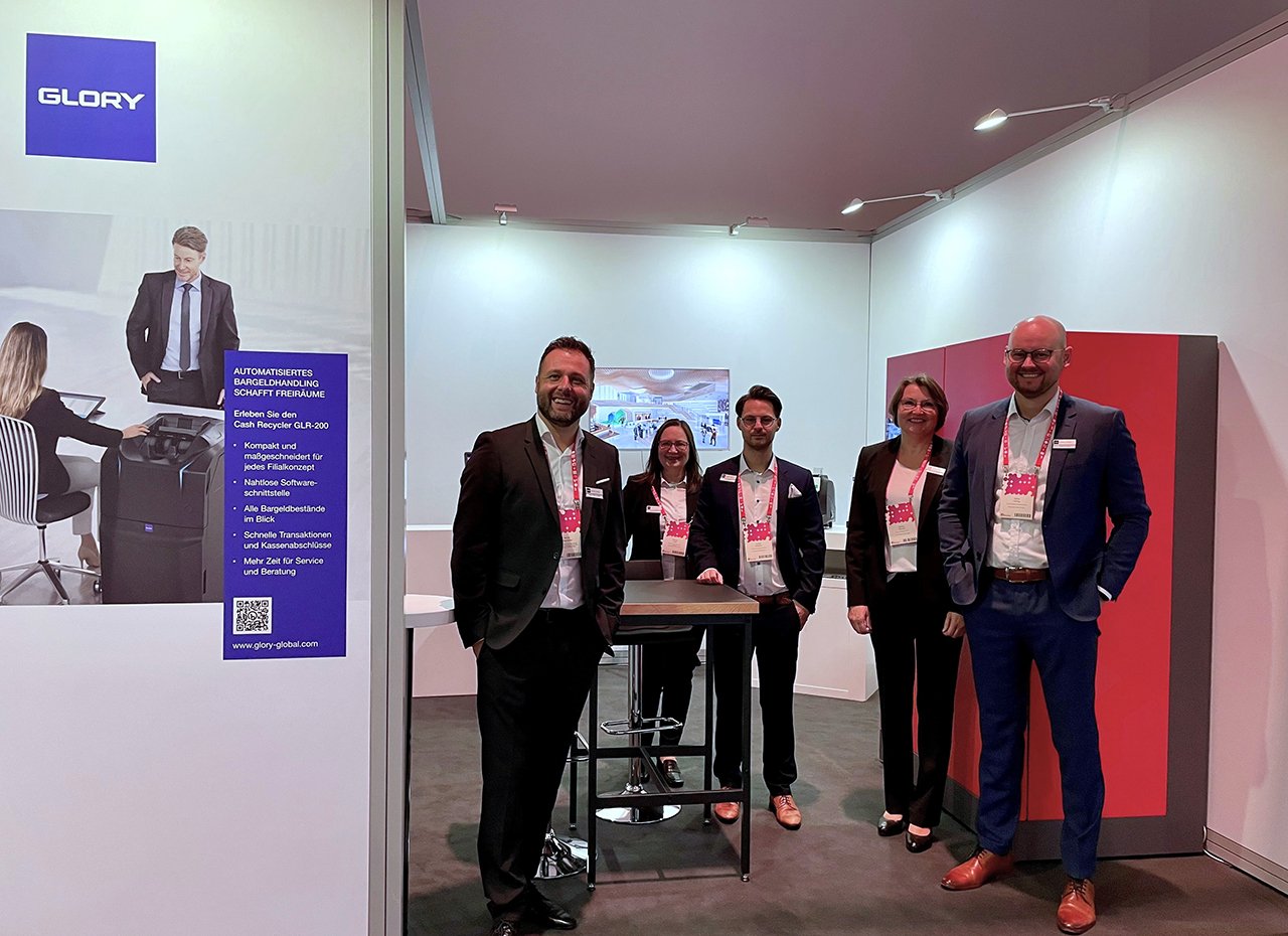 Das GLORY Team auf dem FI Forum 2023