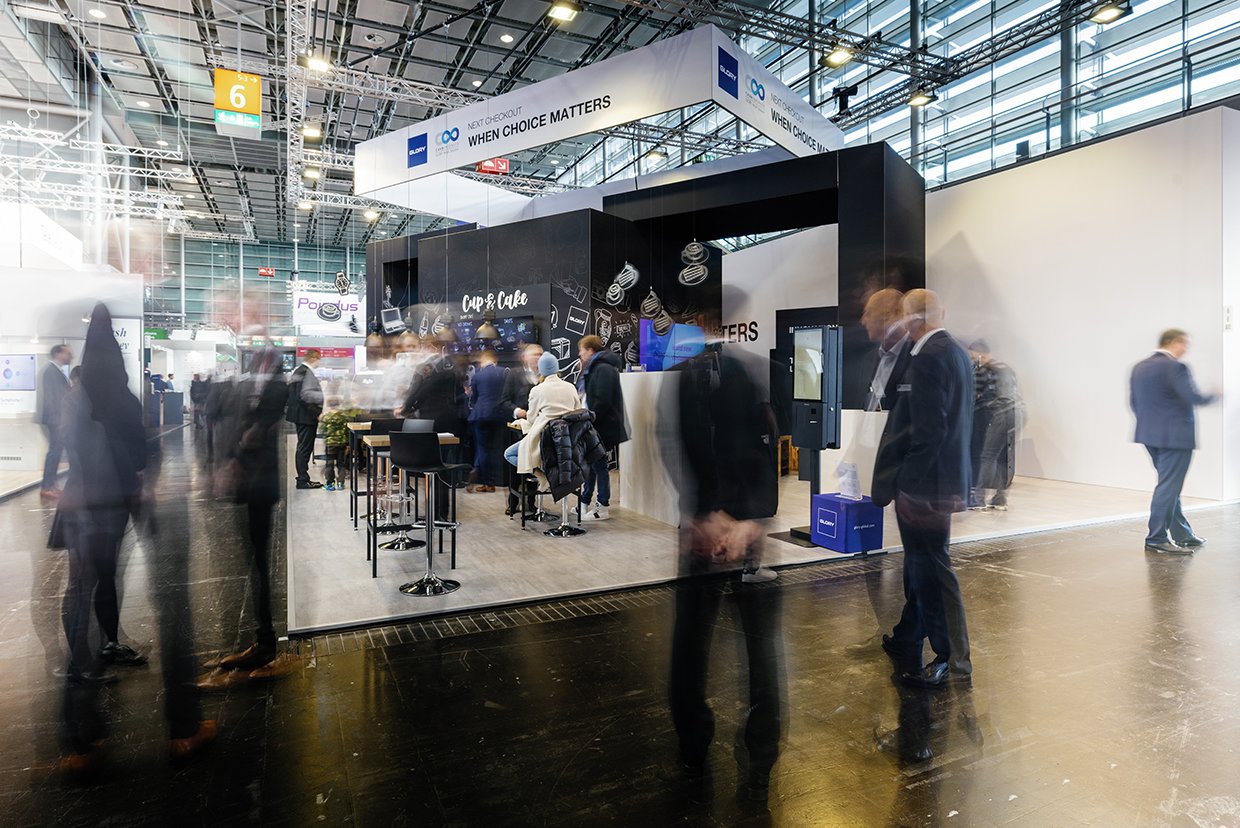 GLORYs Stand auf der EuroShop 2023