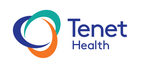 Tenet Health logo.