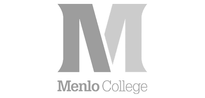 Logo Menlo College.