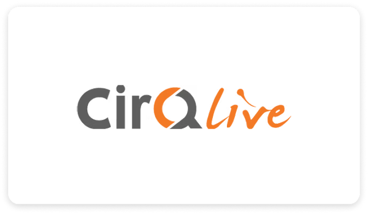 Logo CirQ Live.