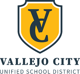 Vallejo City Unified School District logo.