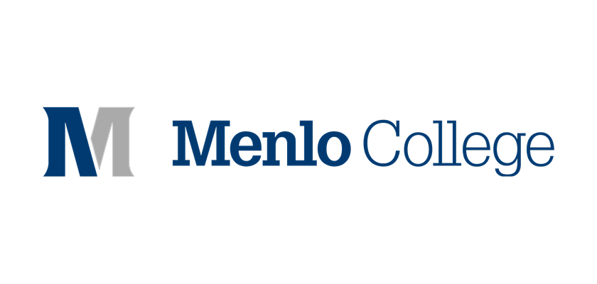 Menlo College logo.