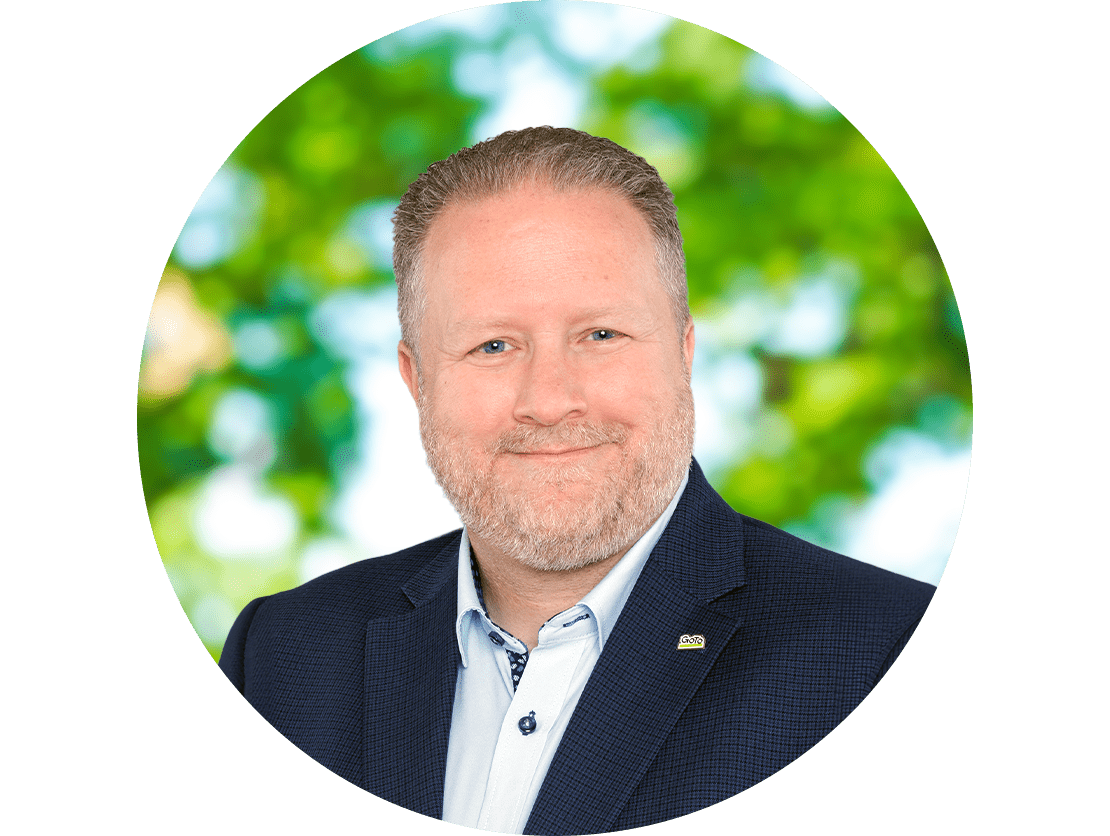 Retrato fotográfico de Damon Covey