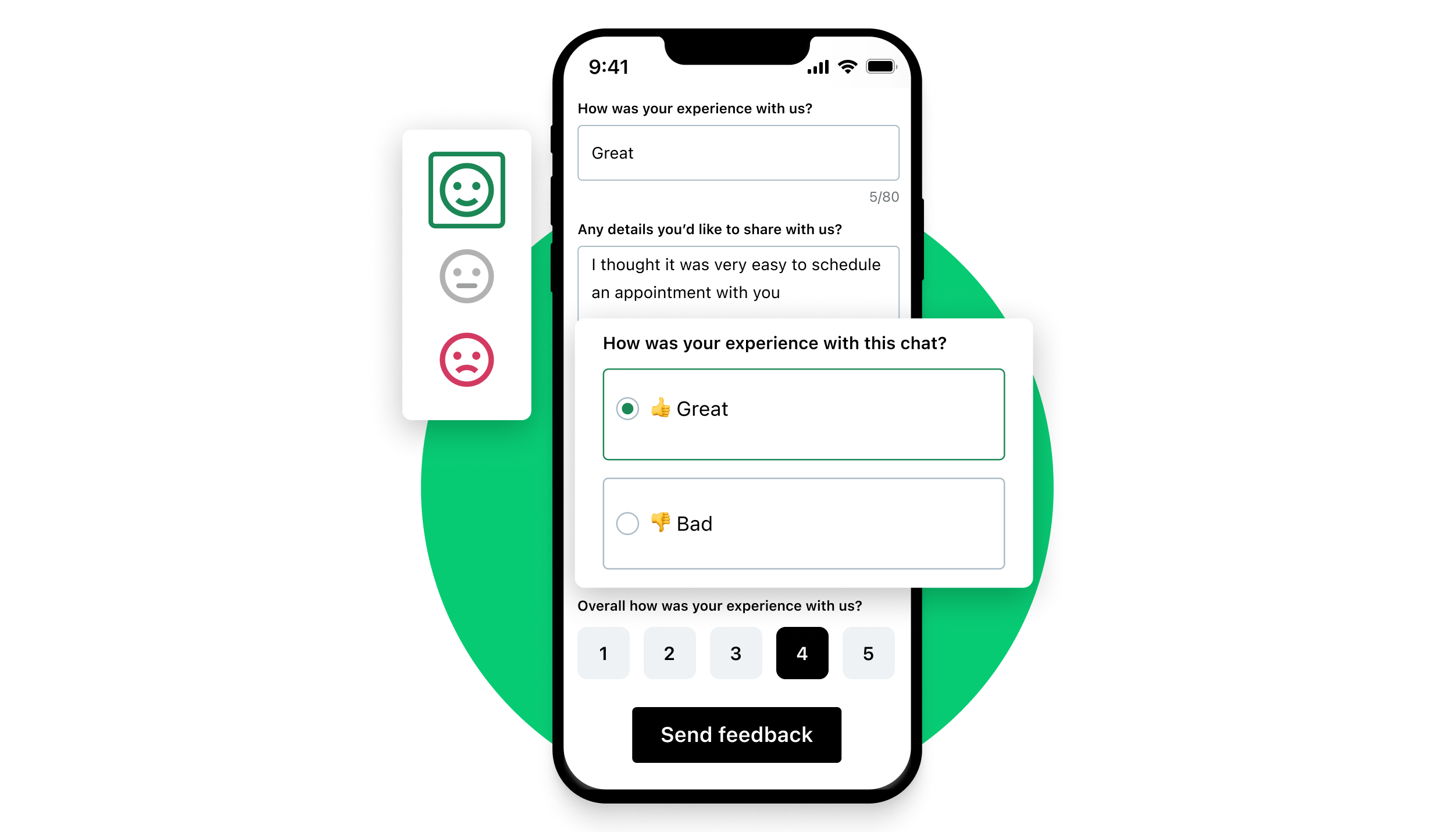 Screen showing personalized webchat settings with GoTo Connect Customer Engagement