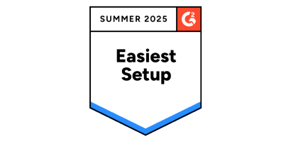 G2 Easiest Setup Summer 2025