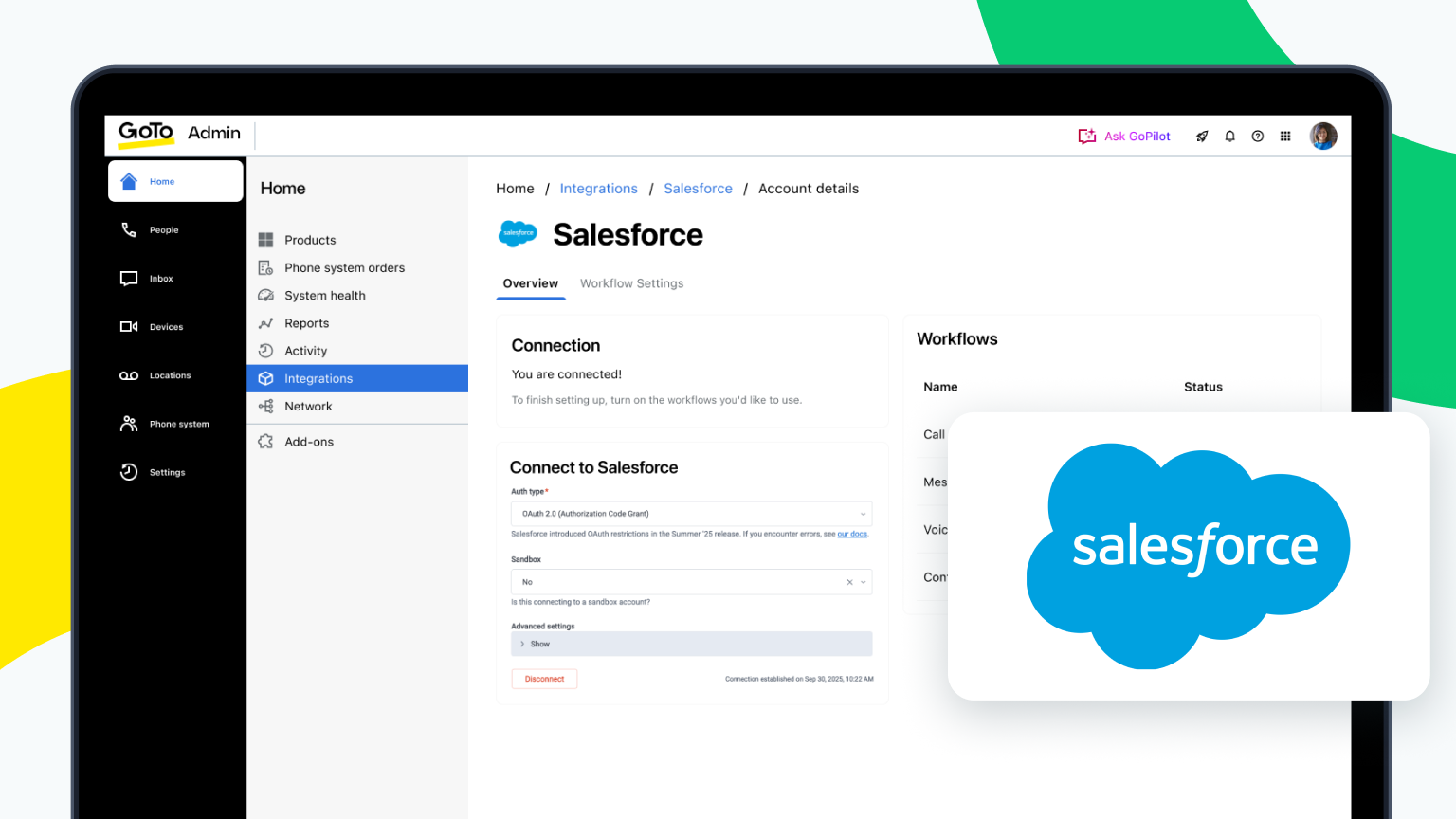 Salesforce product UI