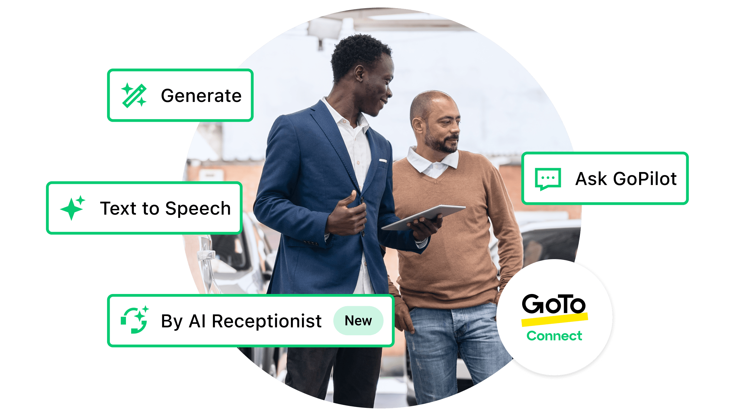 GoTo Connect, Ready to get started? Talk to an expert.