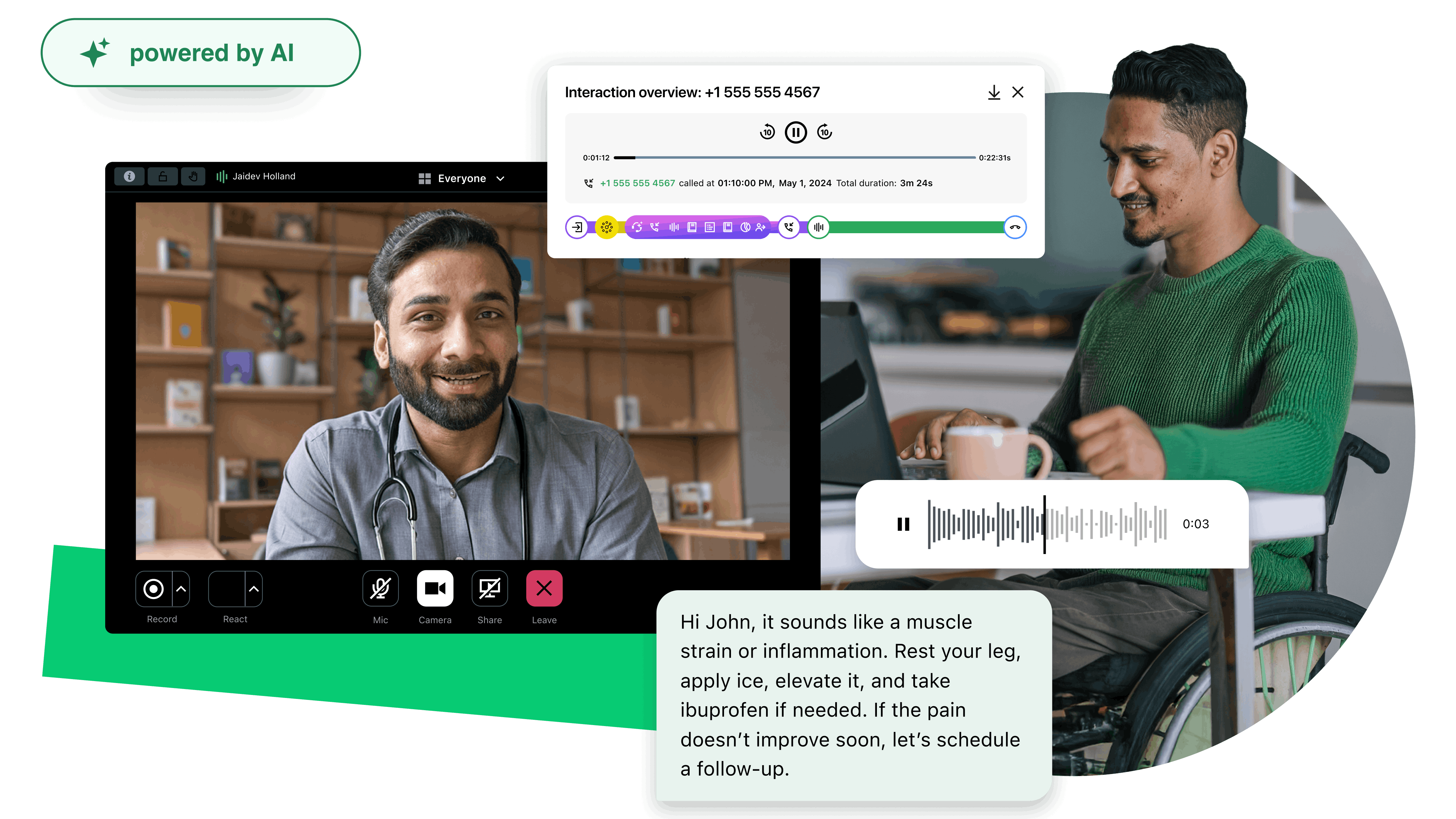 GoTo Connect is an all-in-one platform designed for healthcare communication, offering seamless virtual appointments, AI-powered insights, and tools to improve patient care.