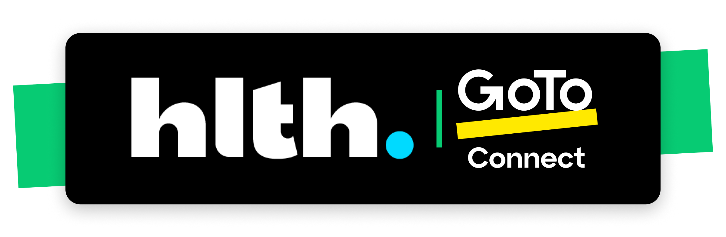GoTo Connect and hlth logo.