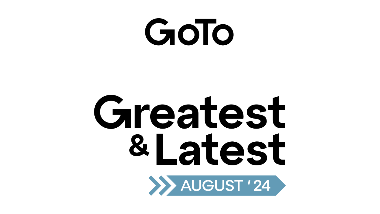 Greatest & Latest August logo.