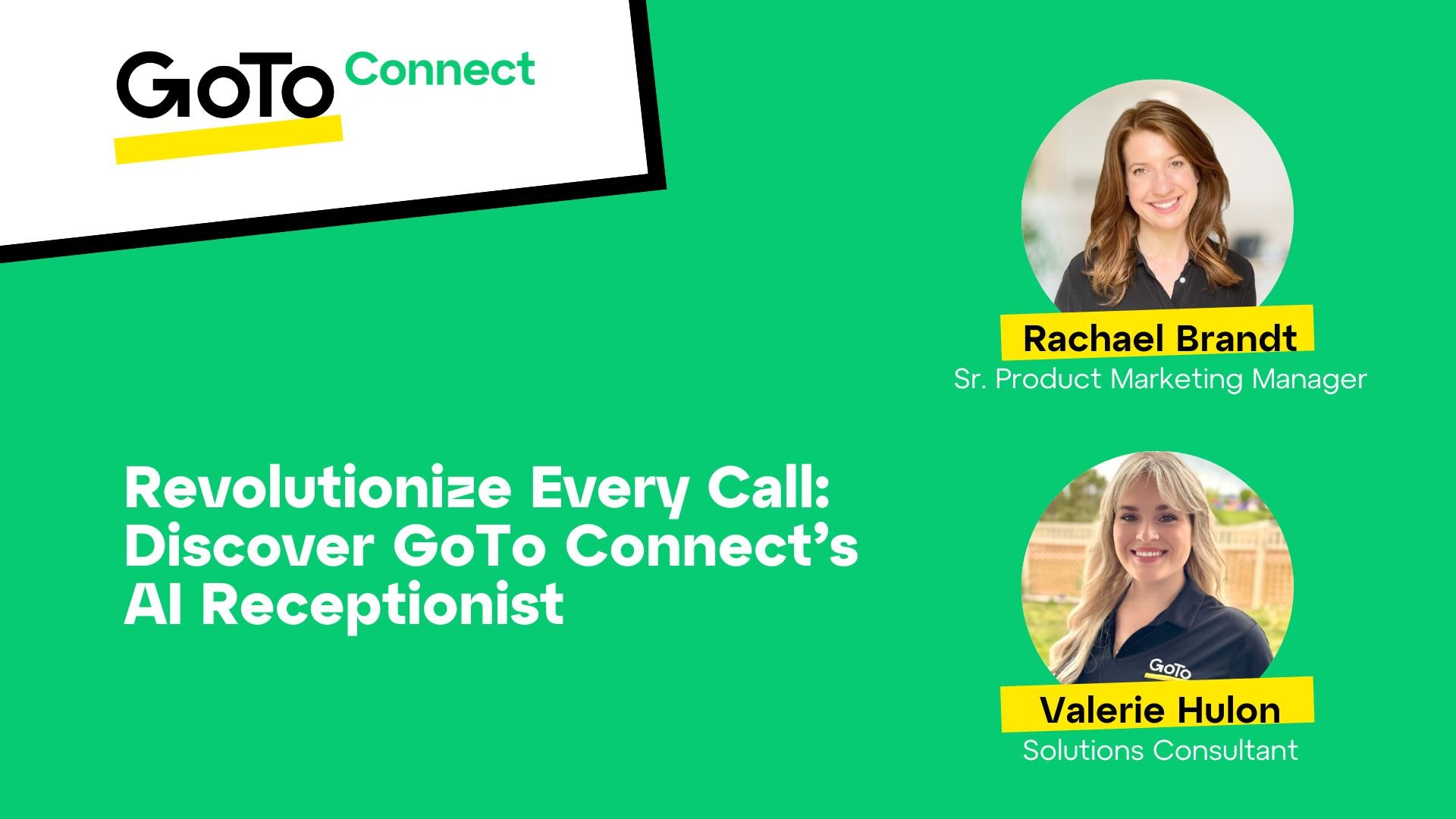 Revolutionize Every Call: Discover GoTo Connect’s AI Receptionist