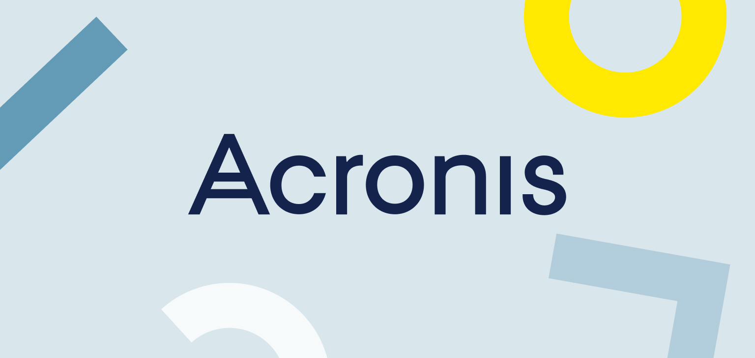 Acronis + Resolve