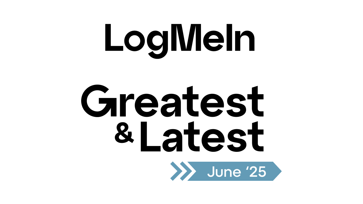 LogMeIn Greatest & Latest June logo