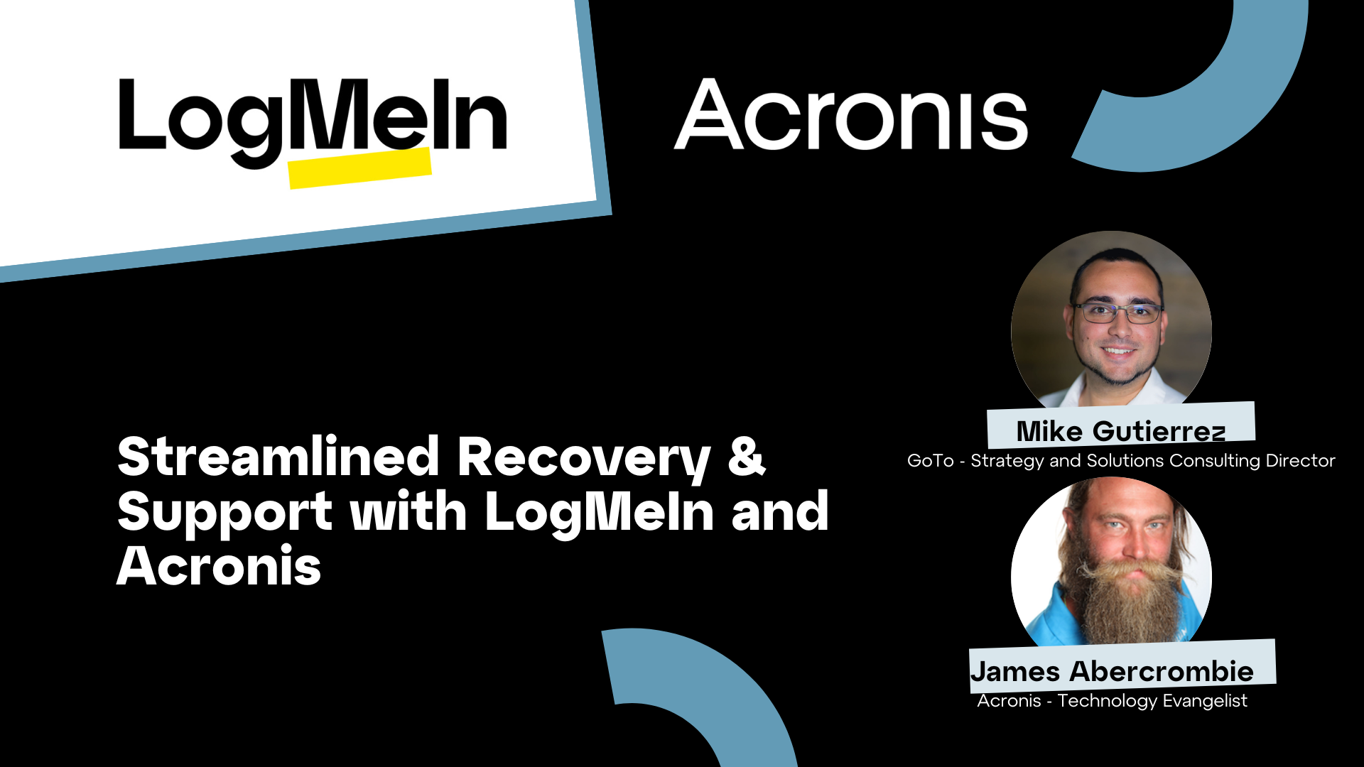 LogMeIn + Acronis Webinar