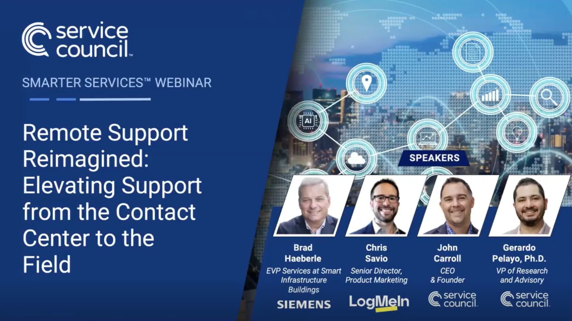 Service Council Webinar