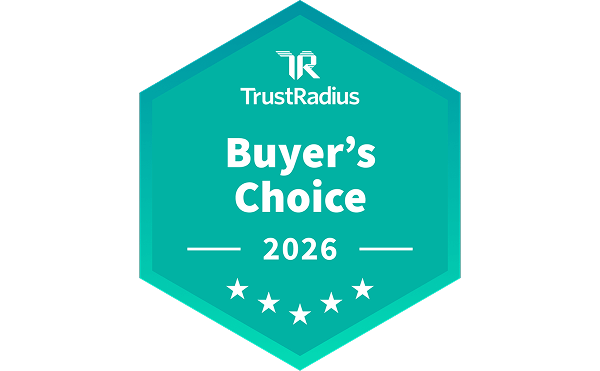 TrustRadius Buyer's Choice 2026 badge