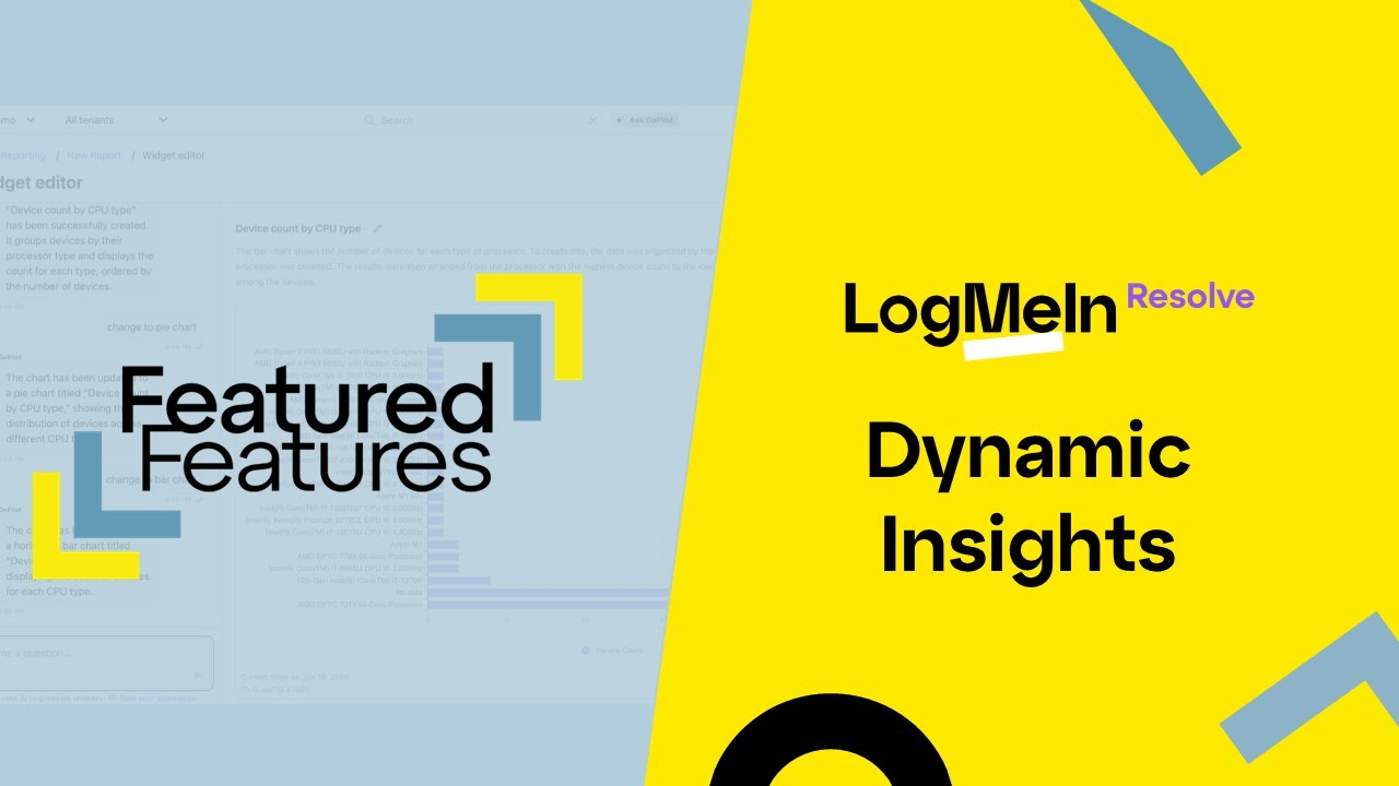 See how LogMeIn Resolve's Dynamic Insights uses natural language prompts